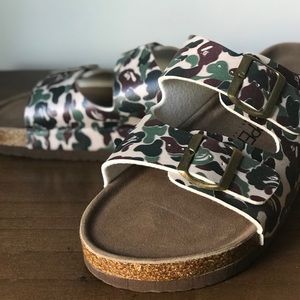 Slippery Customs (BAPE inspired) Sandals